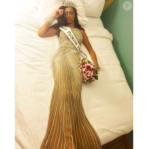 Génésis Davila, élue Miss Porto Rico en 2014 et Miss Miami Beach en 2016, remporte l'élection Miss Floride 2017. Photo publiée sur sa page Instagram