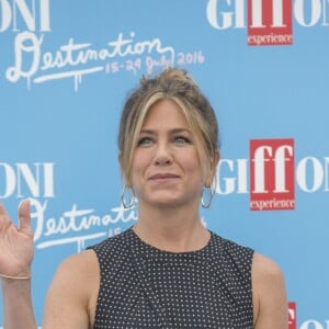 Jennifer Aniston à la 46e édition du Festival du film de Giffoni en Italie, le 23 juillet 2016