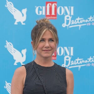 Jennifer Aniston à la 46e édition du Festival du film de Giffoni en Italie, le 23 juillet 2016