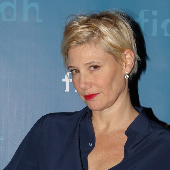 Exclusif - Maïtena Biraben - Soirée annuelle de la FIDH (Fédération Internationale des ligues de Droits de l'Homme) à l'Hôtel de Ville à Paris, le 8 décembre 2014.
