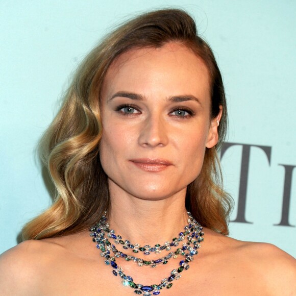 Diane Kruger lors du gala de présentation de la "Tiffany & Co. Blue Book Collection 2016" au Cunard Building à New York, le 15 avril 2016.