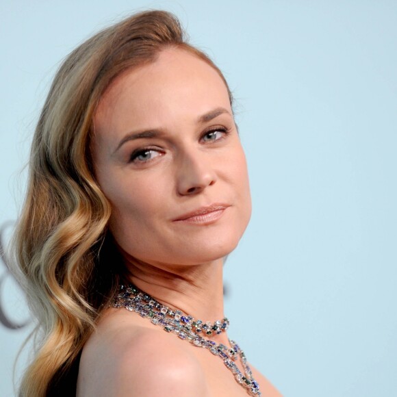 Diane Kruger lors du gala de présentation de la "Tiffany & Co. Blue Book Collection 2016" au Cunard Building à New York, le 15 avril 2016.