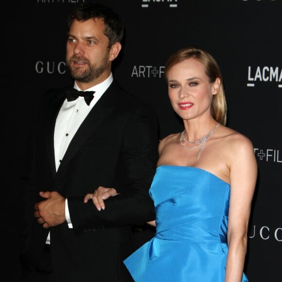 Diane Kruger et son compagnon Joshua Jackson - Gala "The LACMA 2015 Art+Film" en l'honneur de James Turrell et Alejandro Inarritu à Los Angeles, le 7 novembre 2015.