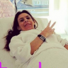 Marion Bartoli, hospitalisée en Italie. Photo postée 16 juillet 2016.
