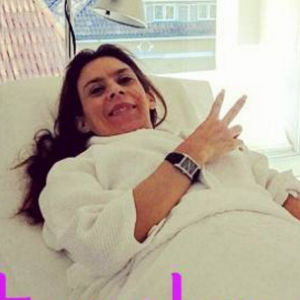 Marion Bartoli, hospitalisée en Italie. Photo postée 16 juillet 2016.