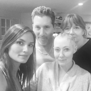 Shannen Doherty, atteinte d'un cancer, doit se raser la tête. Photo publiée sur Instagram, le 26 juillet 2016