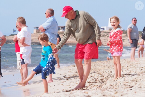 Exclusif - Andreas Nikolaus "Niki" Lauda en vacances en famille à Ibiza, le 13 juin 2015.