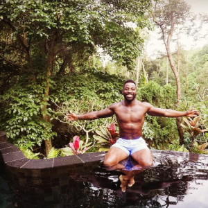 Ariane Brodier et Fulgence Ouedraogo en vacances à Bali, la dernière semaine de Juillet 2016.