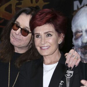 Ozzy Osbourne et Sharon Osbourne se retrouvent pour la soirée ‘Corey Taylor Special Announcement' au Palladium à Hollywood. Le 12 mai 2016