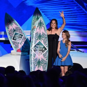Jennifer Garner et Kylie Rogers - Cérémonie des Teen Choice Awards 2016 dans la salle "The Forum" à Inglewood, Los Angeles, le 31 juillet 2016.