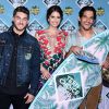 Cody Christian, Shelley Hennig et Tyler Posey - Cérémonie des Teen Choice Awards 2016 dans la salle "The Forum" à Inglewood, Los Angeles, le 31 juillet 2016.
