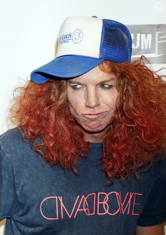 Carrot Top à la première de "Sharknado 4: Awakens" à Las Vegas, le 31 juillet 2016