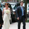 Ellie Kemper et Michael Koman à leur mariage à New York le 7 juillet 2012