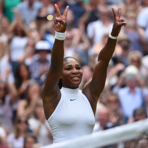 Serena Williams à Wimbledon. Londres, le 9 juillet 2016.