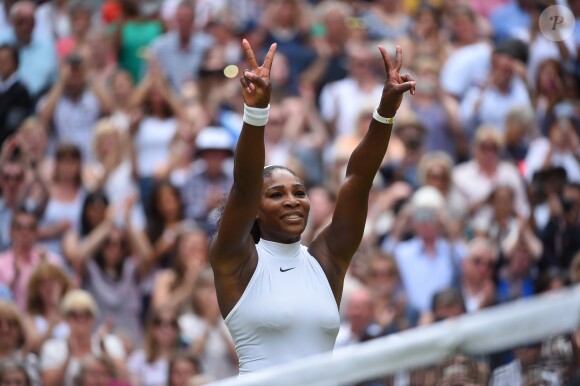 Serena Williams à Wimbledon. Londres, le 9 juillet 2016.