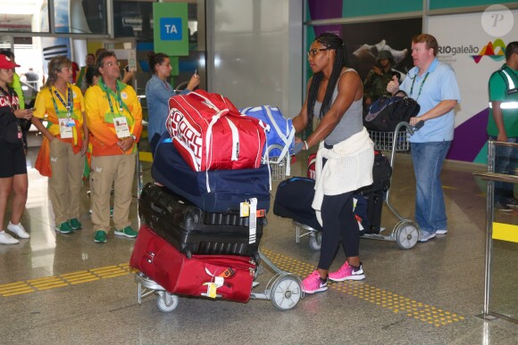Serena Williams à Rio de Janeiro, le 3 août 2016.