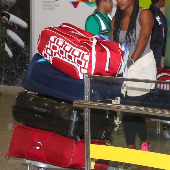 Serena Williams à Rio de Janeiro, le 3 août 2016.