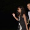 Barack Obama et Sasha arrive à la Maison Blanche, le 19 juin 2016