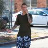Justin Bieber au téléphone dans les rues de West Hollywood, le 26 juillet 2016.