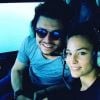 Kev Adams et la jolie Camille sur Instagram. Juillet 2016