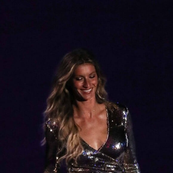 Gisele Bündchen lors de la cérémonie d'ouverture des Jeux Olympiques à Rio de Janeiro, le 5 août 2016.