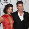 Paula Patton, Robin Thicke - 56 eme Soiree pre-Grammy and Salute To Industry Icons au Beverly Hilton Hotel de Beverly Hills le 25 janvier 2014