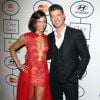 Paula Patton, Robin Thicke - 56 eme Soiree pre-Grammy and Salute To Industry Icons au Beverly Hilton Hotel de Beverly Hills le 25/01/2014