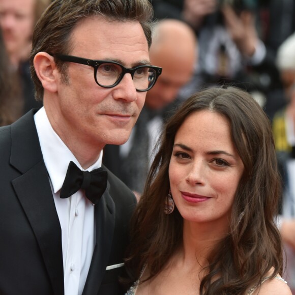 Michel Hazanavicius et sa femme Bérénice Bejo (joaillerie Chaumet) - Montée des marches du film "The BFG" ("Le BGG Le Bon Gros Géant") lors du 69e Festival International du Film de Cannes. Le 14 mai 2016. © Giancarlo Gorassini/Bestimage