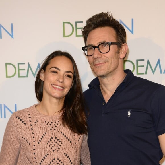 Bérénice Bejo et son mari Michel Hazanavicius - Avant première du film "Demain" au cinéma UGC Normandie à Paris, le 1er décembre 2015. © Coadic Guirec/Bestimage