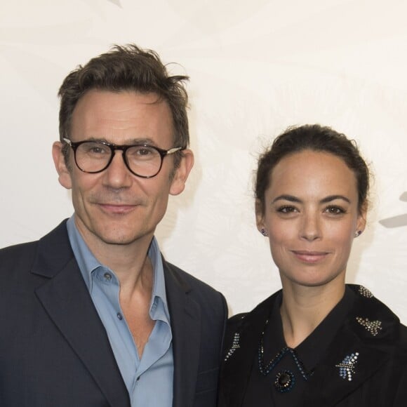 Michel Hazanavicius et sa femme Bérénice Bejo - Soirée d'inauguration du Musée Ephémère Chaumet, Place Vendôme à Paris le 12 septembre 2015.