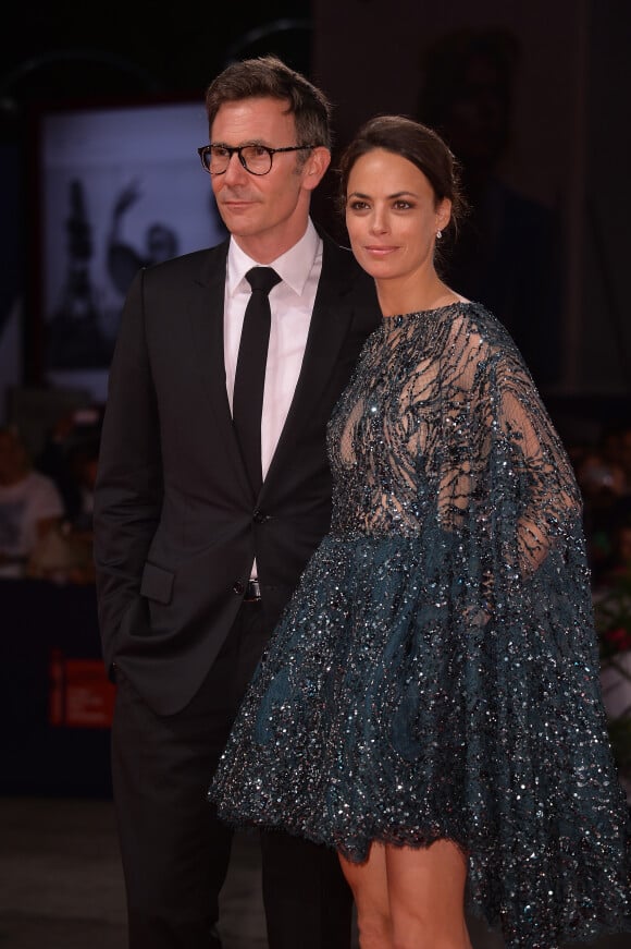 Michel Hazanavicius et sa femme Bérénice Bejo - Tapis rouge du film "El Clan" lors du 72ème festival du film de Venise (la Mostra), le 6 septembre 2015.