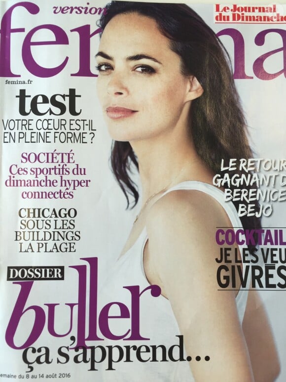 Couverture du Version Femina, supplément du Journal du Dimanche du 7 août 2016.