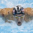  Michael Phelps lors des séries du 200 m papillon aux JO de Rio de Janeiro le 8 août 2016 