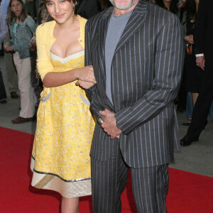 Robin Williams et sa fille Zelda à New York le 4 octobre 2005