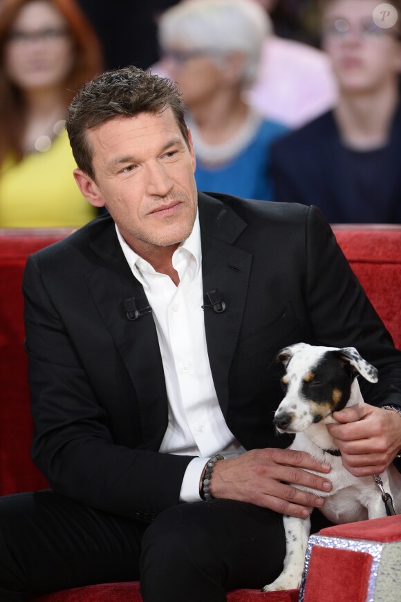 Benjamin Castaldi - Enregistrement de l'émission "Vivement Dimanche" à Paris le 15 Décembre 2015 et qui a été diffusée le 6 Janvier 2016. Invité principal Olivier Marchal