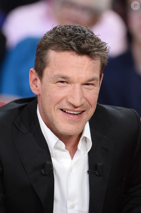 Benjamin Castaldi - Enregistrement de l'émission "Vivement Dimanche" à Paris le 15 Décembre 2015 et qui a été diffusée le 6 Janvier 2016. Invité principal Olivier Marchal