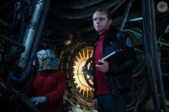 Simon Pegg dans Star Trek Sans Limites.