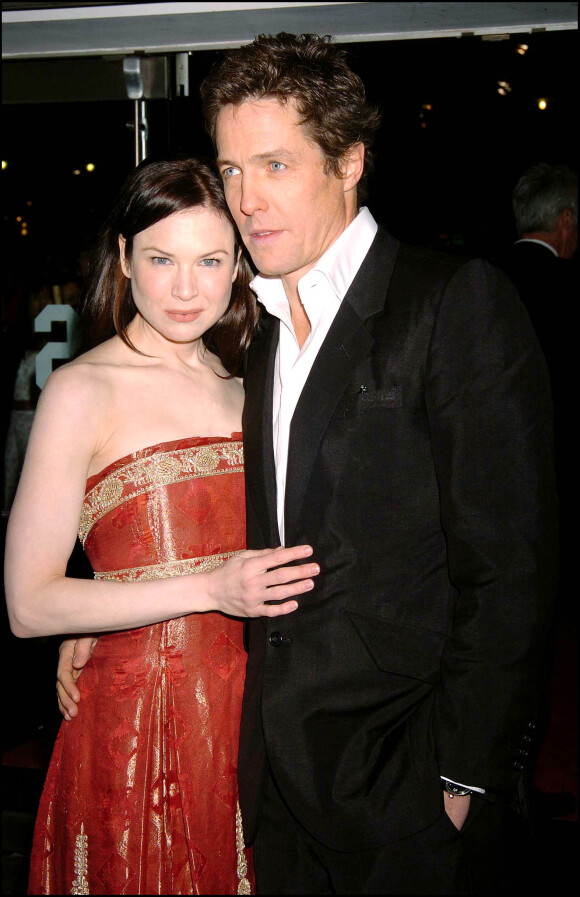 Renée Zellweger et Hugh Grant à Londres en novembre 2004.