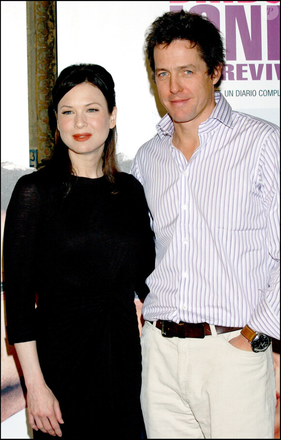 Renée Zellweger et Hugh Grant à Madrid en novembre 2004.
