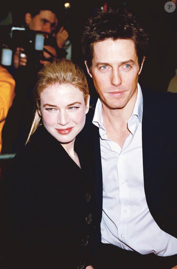 Renée Zellweger et Hugh Grant à New York en avril 2001.