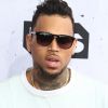 Chris Brown lors de la soirée des iHeartRadio Music Awards à Inglewood, le 3 avril 2016