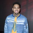 Chris Brown lors de la soirée "L'Oréal Paris Red Obsession Party" à Paris, le 8 mars 2016
