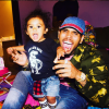 Chris Brown et sa fille Royalty