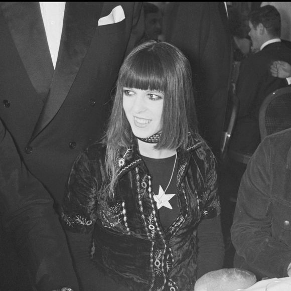 Ringo Starr et sa première femme Maureen (née Cox) lors d'un dîner après le Grand Prix de F1 de Monaco le 23 mai 1971