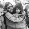Ringo Starr et sa première femme Maureen (née Cox) au Grand Prix de F1 de Monaco en mai 1971
