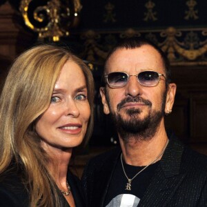 Ringo Starr et sa femme Barbara lors du vernissage de l'exposition Passion / Ocean le 24 septembre 2013 au Musée Océanographique de Monaco.