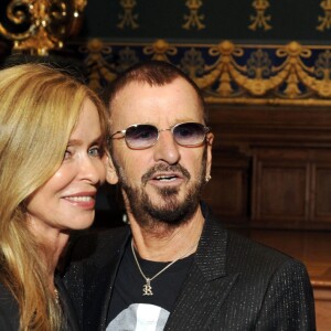 Ringo Starr et sa femme Barbara lors du vernissage de l'exposition Passion / Ocean le 24 septembre 2013 au Musée Océanographique de Monaco.