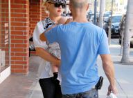 REPORTAGE PHOTOS : Gwen Stefani continue à cacher son petit Zuma !
