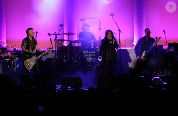 Alice Cooper et Johnny Depp lors du 16e Starkey Hearing Foundation Gala à St. Paul, le 17 juillet 2016.