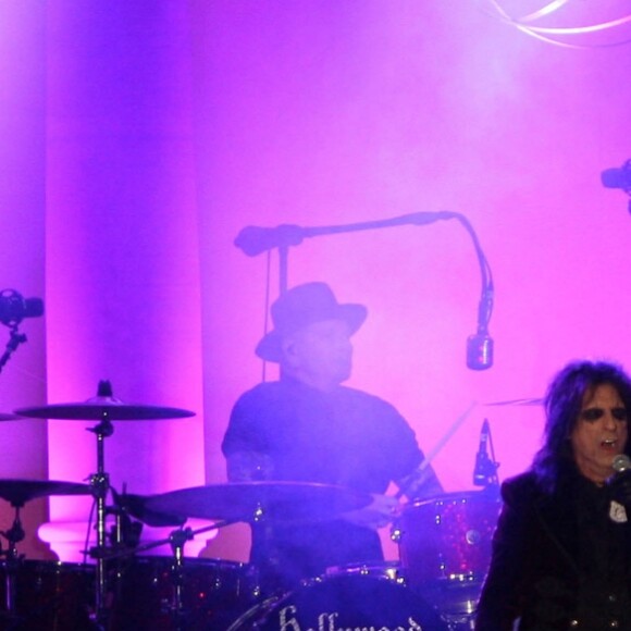 Alice Cooper et Johnny Depp lors du 16e Starkey Hearing Foundation Gala à St. Paul, le 17 juillet 2016.